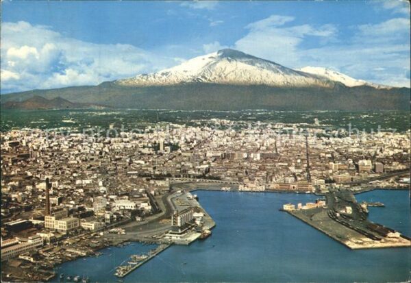 Catania Fliegeraufnahme