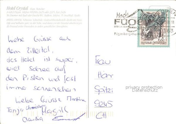 Fuegen Hotel Chrystal – Bild 2