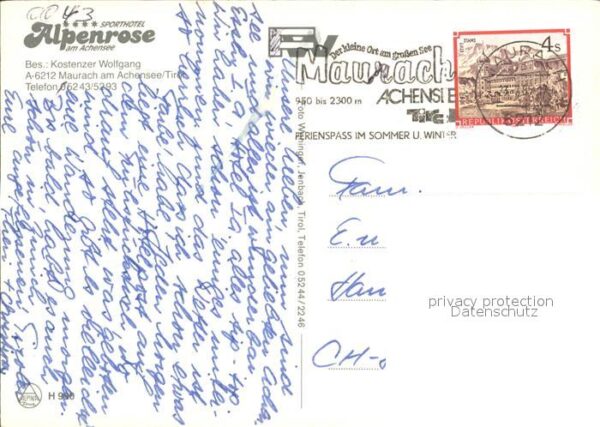 Maurach Tirol Sporthotel Alpenrose – Bild 2