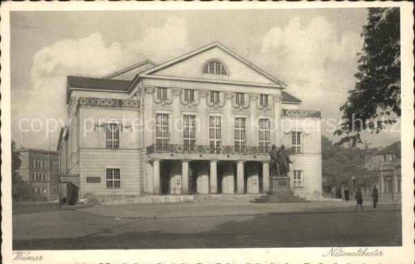 Weimar Thueringen Nationaltheater