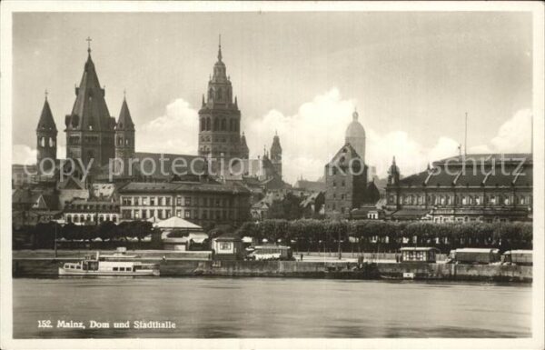 Mainz Rhein Dom Stadthalle