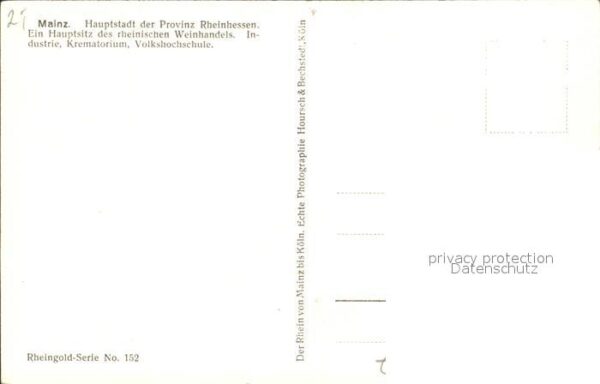 Mainz Rhein Dom Stadthalle – Bild 2