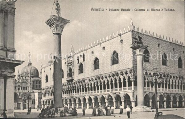 Venezia Venedig Palazzo Ducale Colonne Marco Todaro