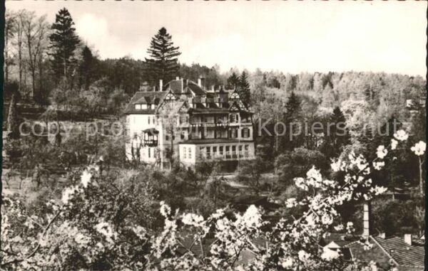 Bad Liebenstein FDGB Volksheilbad Kurheim Haus Thüringe