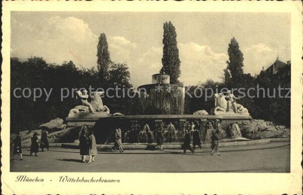 Muenchen Wittelsbacherbrunnen