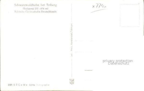 Triberg Schwarzwald Schwarzwaldbahn – Bild 2