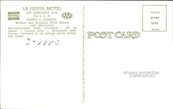 Tampa Florida La Fiesta Motel – Bild 2