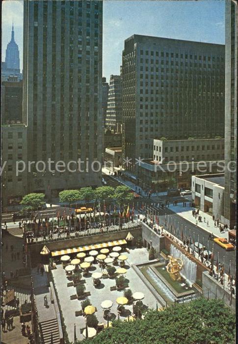 New York City Plaza Rockefeller Center