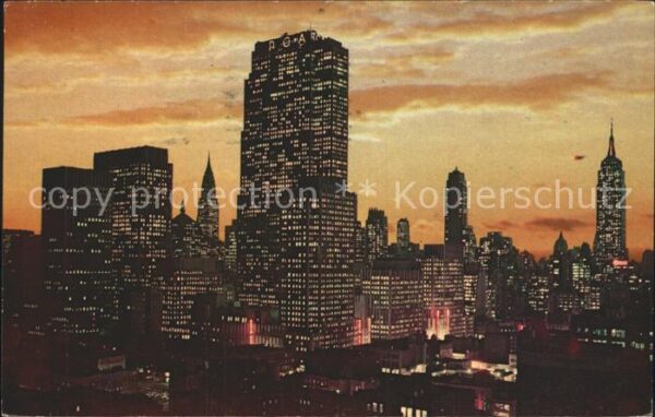 New York City Midtown Skyline