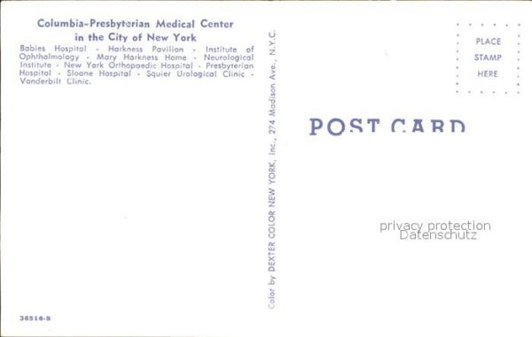New York City Columbia-Presbyterian Medical Center – Bild 2