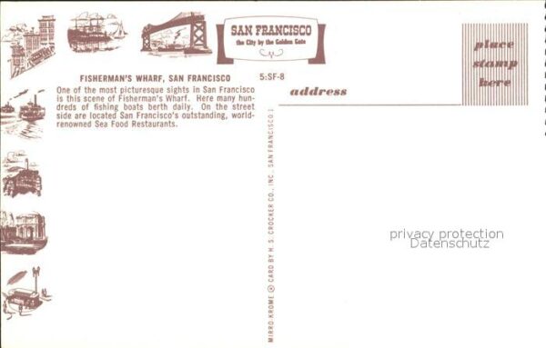 San Francisco California Fisherman Wharf – Bild 2