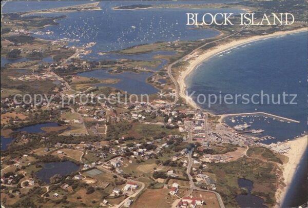 Block Island Fliegeraufnahme
