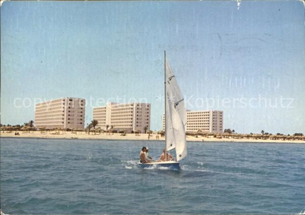 Skanes Hotel Sahara Beach Segelboot