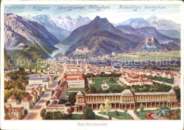 Bad Reichenhall St. Pankraz Reiteralpe Loferer Steinber