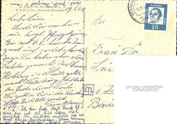 Dernbach Westerwald Kapelle Mutterhauses – Bild 2