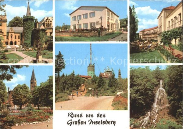 Grosser Inselsberg Friedrichroda Schloss Reinhardsbrunn Fi