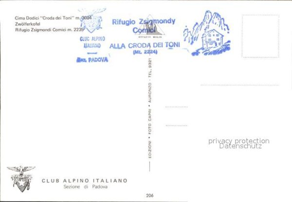 Zsigmondy-Comici Huette Cima Dodici Croda dei Toni – Bild 2