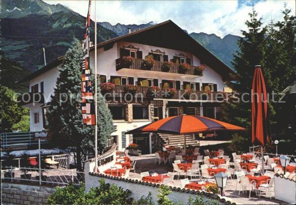 Partschins Parcines Rabland Hotel Cafe Panorama