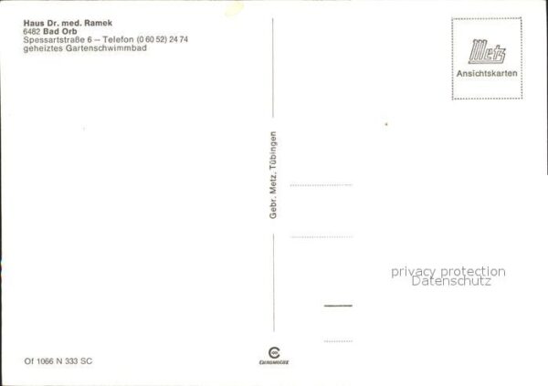 Bad Orb Haus Dr. med. Ramek – Bild 2