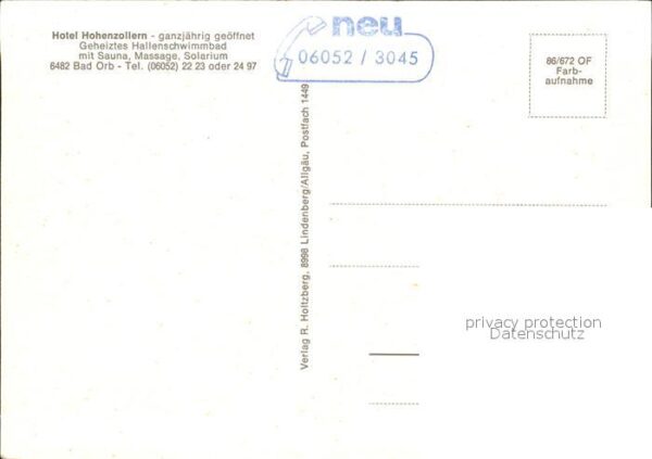 Bad Orb Hotel Hohenzollern – Bild 2