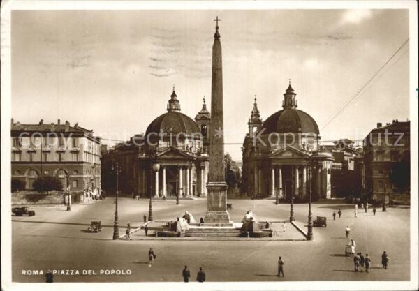 Roma Rom Piazza del Popolp