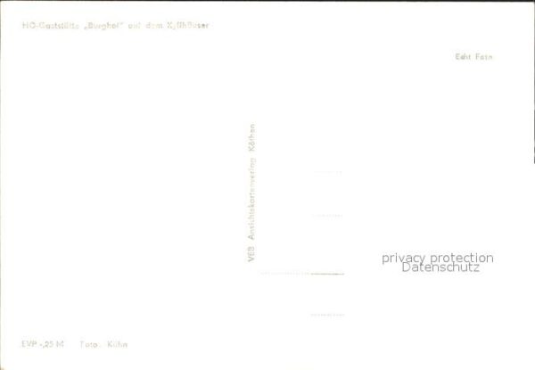 Kyffhaeuser HO-Gaststätte Burghof – Bild 2