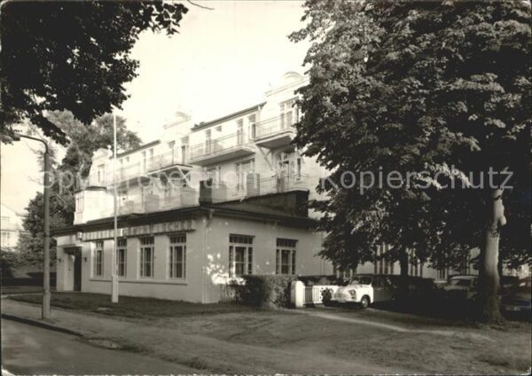 Kuehlungsborn Ostseebad Ferienheim Erwin Fischer