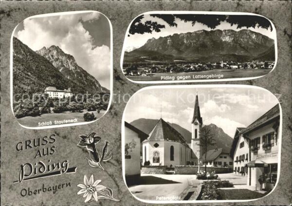 Piding Lattengebirge Schloss Staufeneck Peters