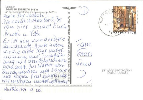 Nassereith Fliegeraufnahme Fernpassstrasse Loreagr – Bild 2