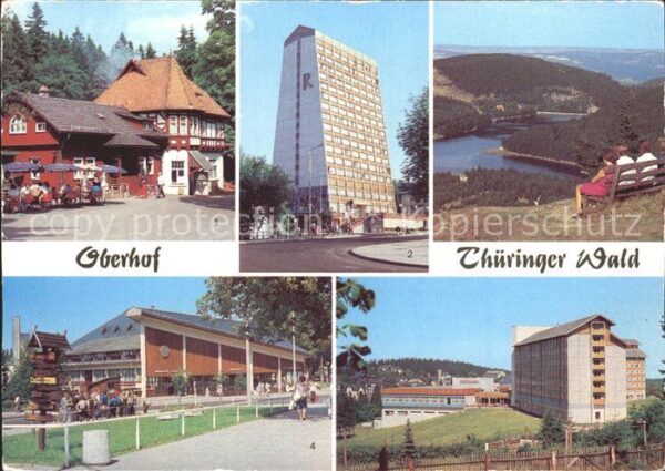 Oberhof Thueringen Erholungsheim Obere Schweizerhütte Renn