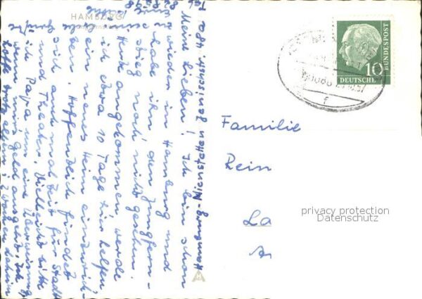 Hamburg Jungferstieg Bahnpost – Bild 2