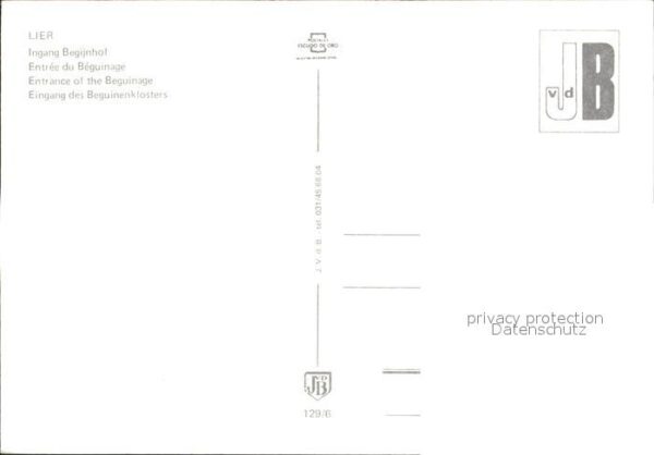 Lier Eingang Beguinenklosters – Bild 2