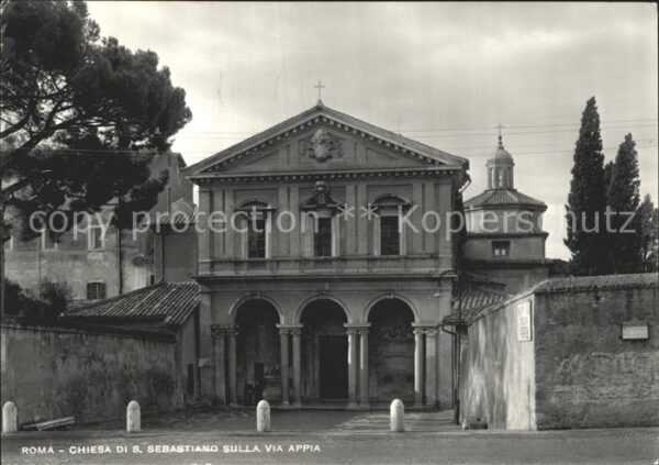 Roma Rom Chiesa di S. Sebastiano sula via Appia