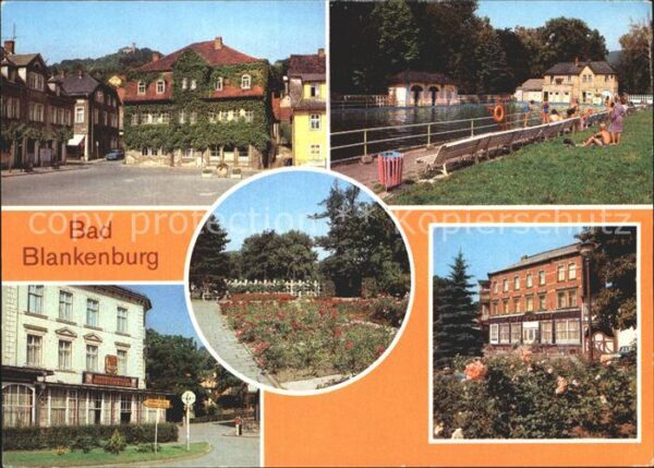 Bad Blankenburg Markt Schwimmbad Cafe Central