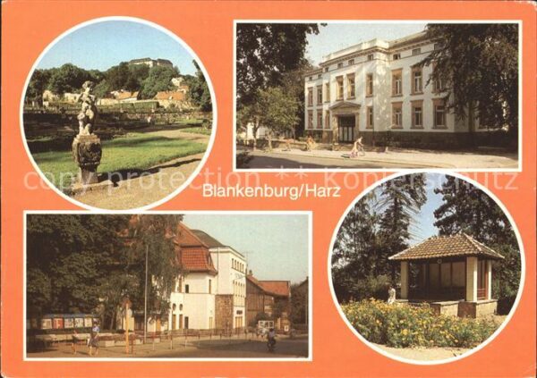 Blankenburg Harz Schloss Teufelsbad Kurpark