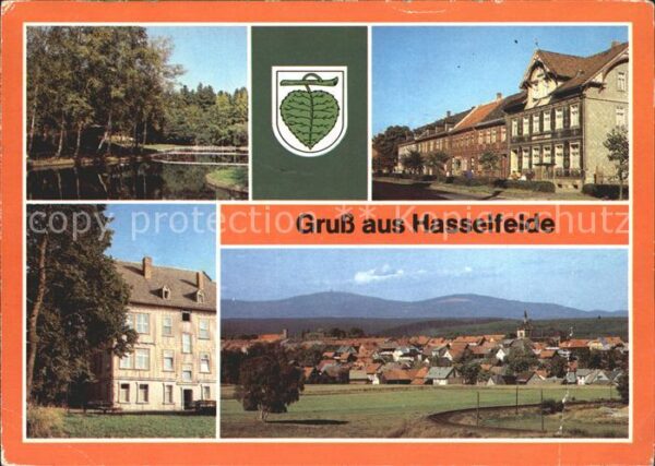 Hasselfelde Waldseebad Breite Strasse FDGB Erholung