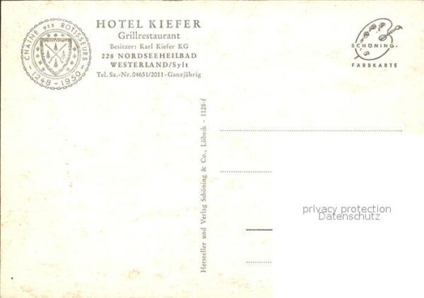 Westerland Sylt Hotel Kiefer – Bild 2