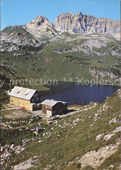 Freiburgerhuette Formarinsee Roter Wand