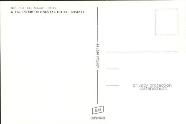 Bombay Mumbai Taj Intercontinental Hotel – Bild 2