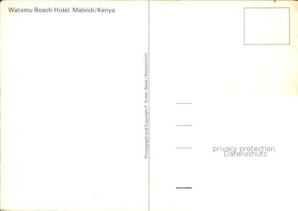 Malindi Watamu Beach Hotel – Bild 2