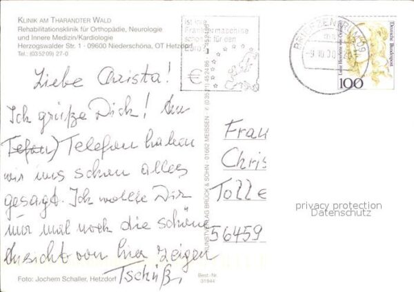 Niederschoena Klinik Tharandter Wald – Bild 2