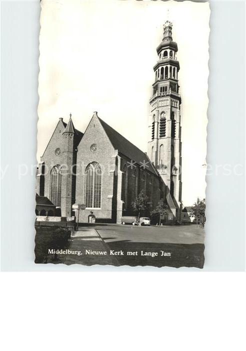 Middelburg Zeeland Nieuwe Kerk Lange Jan