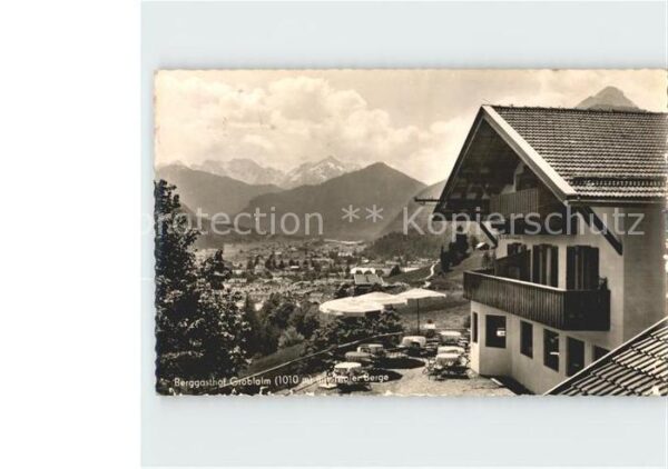 Mittenwald Karwendel Tirol Berggasthof Cafe Gröbalm
