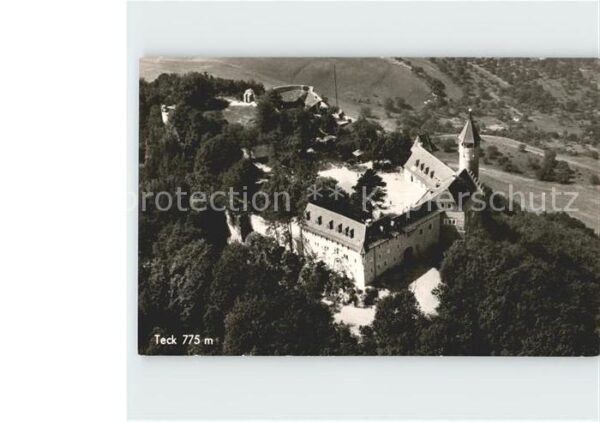 Teck Fliegeraufnahme Burg Teck