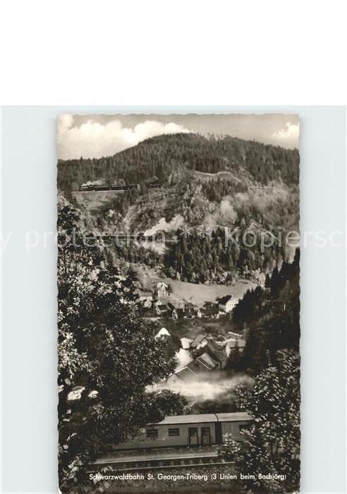 Schwarzwald Schwarzwaldbahn St. Georgen-Triberg