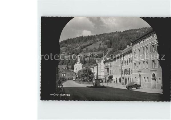 Gmuend Kaernten Ortspartie