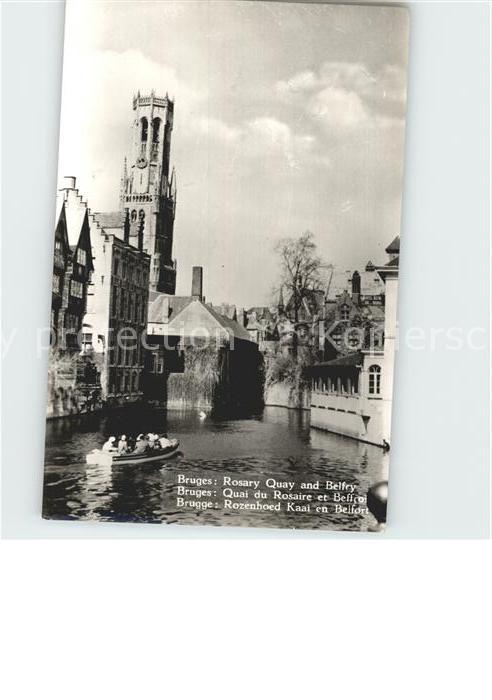 Brugge Rozenhoed Kaai en Belfort