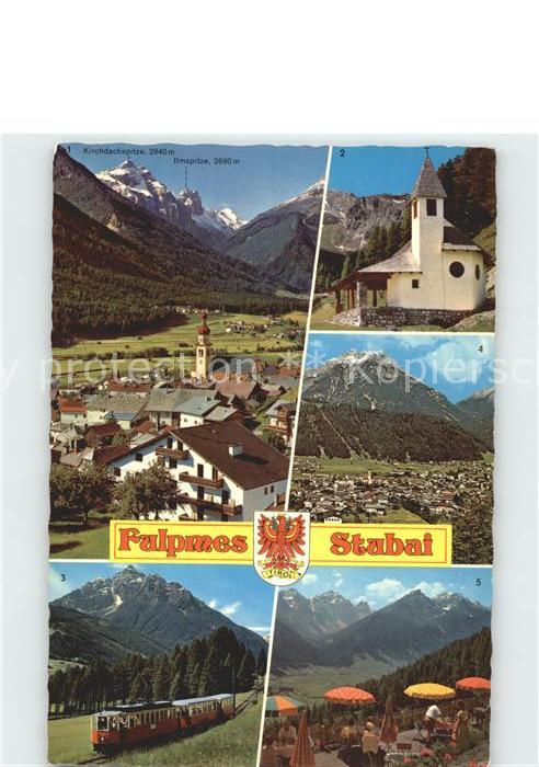 Fulpmes Tirol Bergkirche Schickeralm Stubaitalbahn Ve