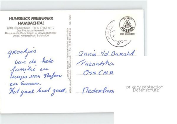 Oberhambach Birkenfeld Hunsrück Ferienpark Hambachtal – Bild 2