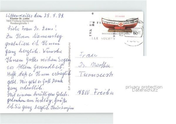 Guenterstal Freiburg Kloste St. Lioba Fliegeraufnahme – Bild 2